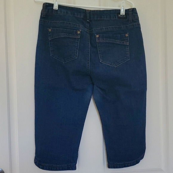 Women's denim carpi pants - Picture 4 of 5
